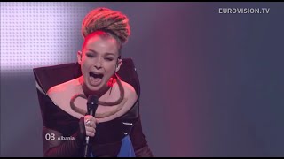 Rona Nishliu  Suus  Albania  Live  Grand Final  2012 Eurovision Song Contest [upl. by Skerl]