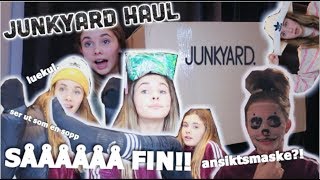 Hvordan kan klær gjøre deg SÅ glad JUNKYARD UNBOXINGhaultry on FIRST IMPRESSIONS [upl. by Daniella505]