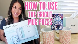 HOW TO USE THE CRICUT MUG PRESS [upl. by Brindle]