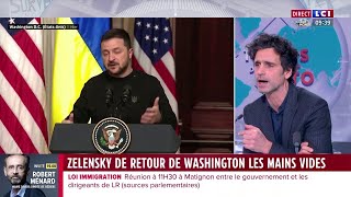 Volodymyr Zelensky aux ÉtatsUnis  quotBiden et Zelensky ont besoin lun de lautrequot [upl. by Anaile]