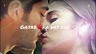 Kiss status romantic ever 💋💋🌹😘hayatMuratwhatsapp status🥰🥰 [upl. by Goldia]