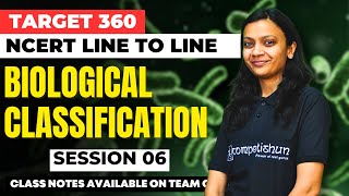 Biological Classification  Session6  NEET 2024  NEET 2025  Poonam maam neet ncert biology [upl. by Delogu]