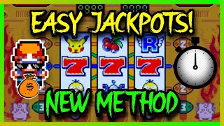 How to Win JACKPOTS on Slot Machines at the Game Corner Pokemon Fire Red  Leaf Green [upl. by Gathard]