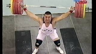 Jaber Saeed Salem 210 kg Snatch 2001 WWC [upl. by Spielman959]