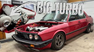 E28 turbo build PT1 [upl. by Bithia]