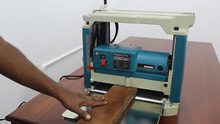 Unboxing Thickness Planer  How to Use Makita 2012NB 12 Inch Power Thicknesser [upl. by Etnaik]