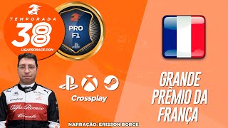 F1 2023 PRO 1  2ª ETAPA  LE CASTELE  FRANÇA  T38  LIGA PRORACE  CROSSPLAY  ERISSON BORGE [upl. by Whyte]