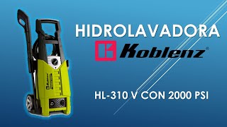 Como Armar o Instalar Correctamente la Hidrolavadora Koblenz Modelo HL310 V [upl. by Valerlan]