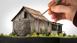 The Old Barn  148 Diorama [upl. by Silber]