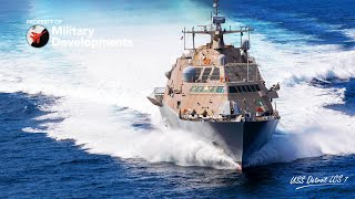 Littoral Combat Ships is a Fast amp Agile  Shorts [upl. by Yelsnit]