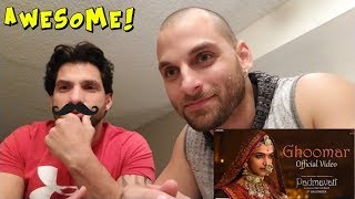 Padmavati  Ghoomar Song  Deepika Padukone REACTION [upl. by Mccreery606]