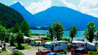 Reisebericht Seecamping Berau Wolfgangsee  OÖ Juni 2015 [upl. by Freddi]