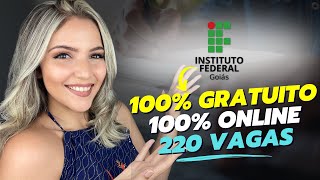 PÓS GRADUAÇÃO 100 EAD e GRATUITA de INSTITUTO FEDERAL  220 VAGAS  Mari Rel [upl. by Eimaral]