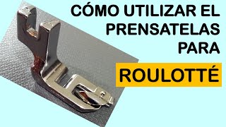 CÓMO UTILIZAR EL PRENSATELAS PARA ROULOTTÉ [upl. by Leigha]