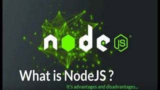 What is NodeJS  AdvantagesDisadvantages of NodeJS [upl. by Monahon353]