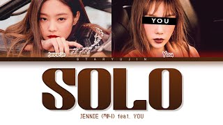 JENNIE SOLO 2 Members Ver You as a member karaoke [upl. by Sancha]