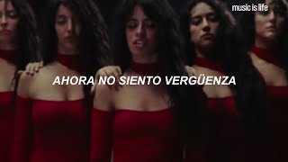 Camila Cabello  Shameless  Español  video oficial [upl. by Ydnat611]