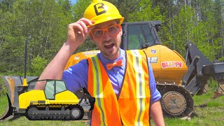 Blippi Explores Construction Trucks For Kids  Educational Videos For Toddlers  1 Hour of Blippi [upl. by Ahsenaj881]