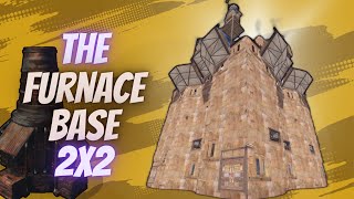 THE MOST 2x2 Powerful ONLİNE Defence BASE w Large Furnace [upl. by Eilyah]