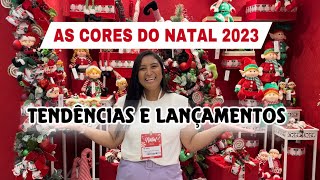 NATAL 2023 QUAL A COR DO NATAL 2023 DECORAÇÃO DE NATALACHADINHOS E TENDÊNCIAS natal2023 [upl. by Enelram]