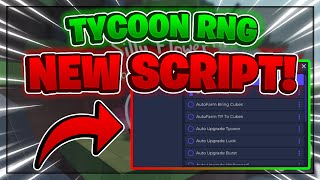 Tycoon RNG Script GUI  Hack FAST ROLL AUTOFARM INFINITE CASH AND MORE PASTEBIN [upl. by Ahcim]