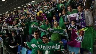 Así vivieron las aficiones el duelo entre Bilbao Basket y Unicaja [upl. by Dotti]