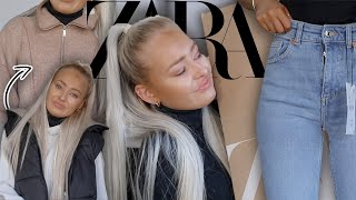 HUGE WINTER ZARA try on HAUL NEW IN DEC 2020 [upl. by Polinski]