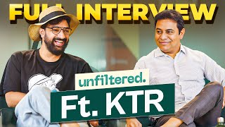 Unfiltered by Samdish ft K T Rama Rao KTR  Telangana Elections Special [upl. by Evelc]