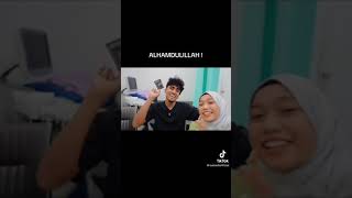 Tahniah Abng isa dan kak lisa tak lame lagi dapat baby 😍 tiktok fyp video isa isarbclan lisa [upl. by Zilber]