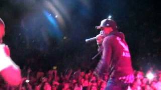 New Boyz Bring Travis Porter Out at the Chris Brown Concert Live Performance [upl. by Lezley]