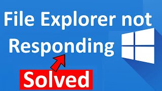 Fix file explorer not responding in Windows 10 [upl. by Nosreffej]