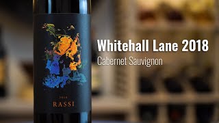 Whitehall Lane 2018 Cabernet Sauvignon Rassi Sonoma Valley [upl. by Nevarc459]