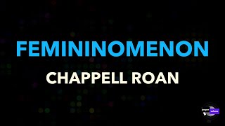 Chappell Roan  Femininomenon  Karaoke Version [upl. by Kacy163]