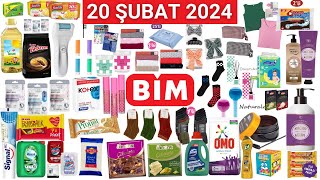 RESMİ KATALOGDAN ✅  BİM 20 ŞUBAT 2024  BİM İNDİRİMLERİ  TEMİZLİK GIDA KAMPANYALARI  BİM AKTÜEL [upl. by Jolda]