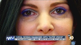 San Diego woman Concetta Antico diagnosed with super vision [upl. by Beauchamp]