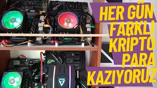 Cpu Mining  Her Gün Farklı Coin Kazıyorum [upl. by Zysk]