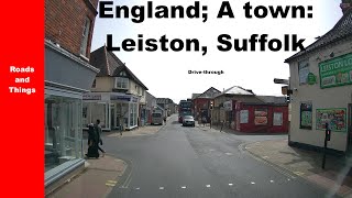 England town drive Leiston Suffolk England UK [upl. by Martica]