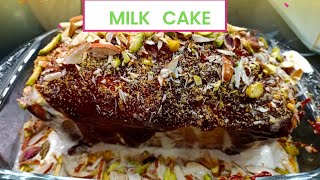 Milk Cake RecipeTres Leches CakeBy Biakhan [upl. by Einittirb]