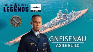 Gneisenau  Agile Build World of Warships Legends Xbox SX [upl. by Brenton]