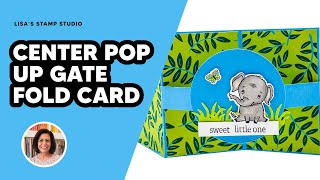 🔴 How to Make an Easy Pop Up Gatefold Card in Minutes [upl. by Nnyleve]