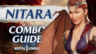 Nitara Combo Guide – Mortal Kombat 1 [upl. by Dania22]