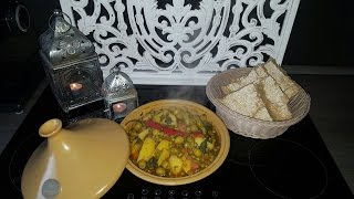 Marokkanische spezialität Gemüse Tajine  auf Deutsch [upl. by Animahs929]