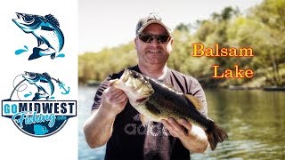 Fishing Balsam Lake Polk County Wisconsin [upl. by Dagna855]