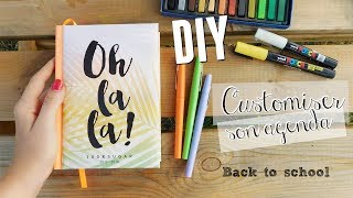 DIY Customiser son agenda Back to school [upl. by Caitlin]