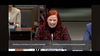 CEO Catherine Tait avoids questions about CBC performance bonuses [upl. by Cazzie]