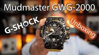 Casio GSHOCK Mudmaster GWG20001A5ER Test amp Unboxing  4K  wwwwatchdavidde [upl. by Shiri]