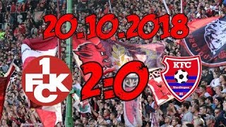 1 FC Kaiserslautern 20 KFC Uerdingen 05 – 20102018 – Hoch verdienter Sieg [upl. by Waterman640]