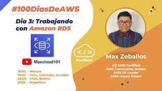 Trabajando con Amazon RDS [upl. by Thecla]