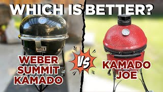 Which Is Better Weber Summit Kamado vs Kamado Joe [upl. by Gievlos]