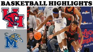 Houston vs Memphis Basketball Highlights  CLOSE GAME ALERT [upl. by Eanaj166]